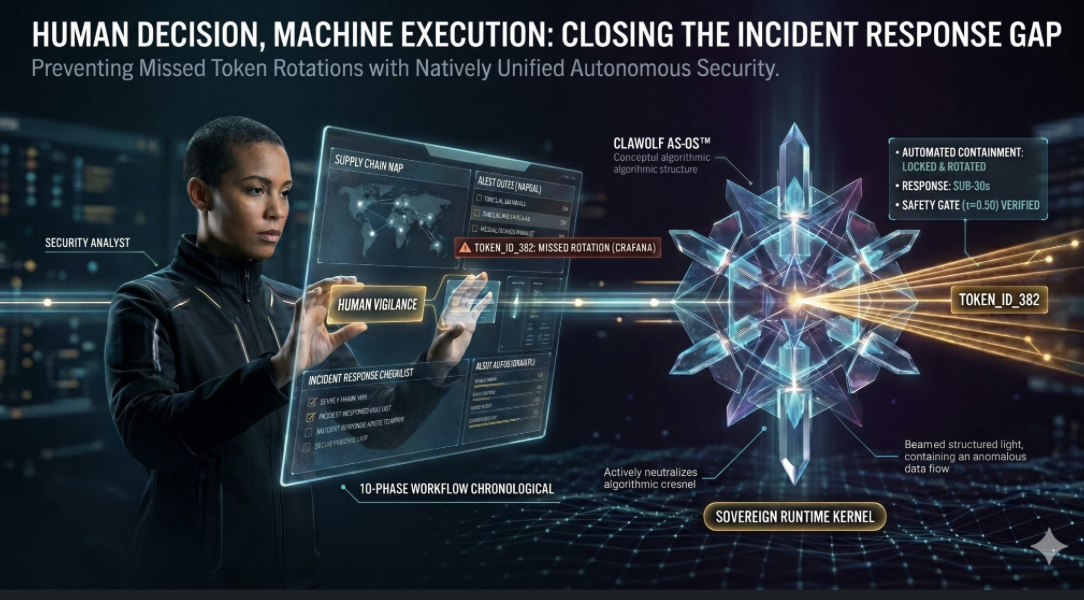 Human decision machine execution incident response gap